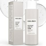 Maruderm Glikolik Asit%7 Aydınlatıcı ve Leke Görünümü Karşıtı Tonik – Meyan Kökü & Hyaluronik Asit ile Pürüzsüzleştirici Peeling Tonik, 250 ML