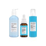 Maruderm Hyalüronik Asit ve Kolajen 400 ml Yüz Yıkama Jeli + 200 ml Krem + 30 ml Serum 3'lü Cilt Bakım Seti
