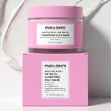Maruderm Salisilik Asit + Çay Ağacı Yağı Kil Maskesi – Siyah Nokta ve Gözenek Görünümü Karşıtı Arındırıcı Vegan Yüz Maskesi, 100 ml - Standart