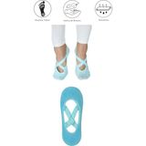 Maruf Shop 1 Adet Bayan Kaydırmaz Tabanlı Yoga Pilates Fitness Dans ve Spor Çorabı - 36 - 40 - Yeşil
