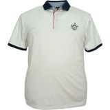 Maruf Shop Büyük Beden Erkek Polo Tişört Likralı Pike Beyaz - 3XL