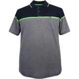 Maruf Shop Büyük Beden Erkek Tişört Pike Polo Yaka Cepli - Gri - 3XL