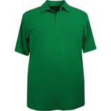 Maruf Shop Büyük Beden Erkek Tişört Polo Yaka Düz Pike Yeşil - 3XL