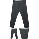 Maruf Shop Erkek Büyük Beden 100-180 Kilo Arası İçin Uygun Bağcıklı Likralı Boru Paça Kot Pantolon - 6XL - Antrasit
