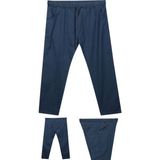 Maruf Shop Erkek Büyük Beden 100-180 Kilo Arası İçin Uygun Bağcıklı Likralı Boru Paça Kot Pantolon - 7XL - 0- Koyu Mavi