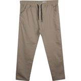 Maruf Shop Erkek Büyük Beden 100 KILO-180 Kilo Arası Için Uygun Bağcıklı Gabardin Pantolon Bej - 6XL