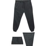 Maruf Shop Erkek Büyük Beden 100 KILO-180 Kilo Arası Için Uygun Likralı Jogger Kot Pantolon - 7XL - Antrasit