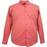 Maruf Shop Erkek Büyük Beden Slim Fit Turhan Mevsimlik Uzun Kol Gömlek Yavruağzı - 5XL - Yavru Ağzı