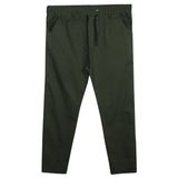 Marufshop Erkek 118 -156 Kilo Arası İçin Uygun Bağcıklı Battal Boy Gabardin Pantolon Haki