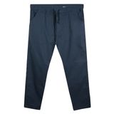 Marufshop Erkek 118 -156 Kilo Arası İçin Uygun Bağcıklı Battal Boy Gabardin Pantolon İndigo
