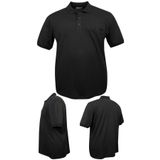 marufshop Erkek Büyük Beden 115 - 155 Kilo Arası Uygun Bedenli Likralı Pike Polo Yaka Cepli Tişört