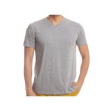 marufshop Erkek Kısa Kol V Yaka Slimfit Likralı Düz Mody Tişört