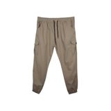marufshop Lastik Paçalı Ve Kargo Cepli Erkek Büyük Beden Likralı Jogger Pantolon Bej
