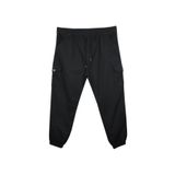 marufshop Lastik Paçalı Ve Kargo Cepli Erkek Büyük Beden Likralı Jogger Pantolon Siyah