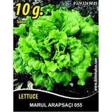 Marul Tohumu Arapsaçı 055 (kıvırcık) - 10 G (~ Takribi 5500 Tohum)