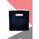 Marva Dolap Içi Düzenleyici Kutu - Organizer - Eşya Kutusu Büyük Boy 32 x 32 x 32 cm - Siyah