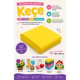 MARVA KEÇE KUMAŞ HOBI KREŞ ANAOKULU İÇİN İNCE 1mm 100cm x 100cm SARI