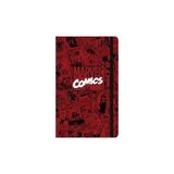 Marvel 13x21 80 Yaprak Çizgili Ciltli Lastikli Defter - Bordo