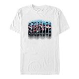Marvel Avengers: Endgame Karakterler Erkek Bisiklet Yaka T-Shirt Beyaz M