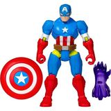 Marvel Captain America Avengers Karıştır ve Eşleştir Aksiyon Figürü ve Aksesuarları - Standart