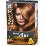 Marvel COLORS NATURAL COLORS Saç boyası 8,3 LIGHT DORE AUBURN (Açık Dore Kumral)