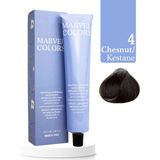 Marvel Colors Tüp Boya 100ML Saç Boyası 4. Kestane