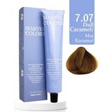 Marvel Colors Tüp Boya 100ML Saç Boyası 7.07 Mat Karamel