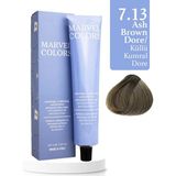 Marvel Colors Tüp Boya 100ML Saç Boyası 7.13 Küllü Kumral Dore
