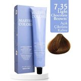 Marvel Colors Tüp Boya 100ML Saç Boyası 7.35 Açık Çikolata Kahve