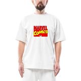 Marvel Comics Oversize Beyaz Tişört