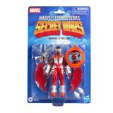 Marvel Efsaneler Serisi Gizli Savaşlar Şahin, Retro Kaptan Amerika Çizgi Roman Koleksiyonluk 15,5 cm Aksiyon Figürü Mercek Kalkanı ile
