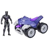 Marvel Epic Hero Serisi Black Panther Claw Strike ATV, Aksiyon Figürü ve Aksesuarlı Oyuncak Araba Oyun Seti, Avengers Süper Kahraman Oyuncakları 4 yaş ve üzeri çocuklar için
