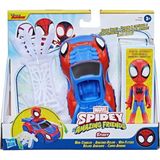 Marvel F6776-F7454 Spidey and His Amazing Friends Araç ve Spidey Figür