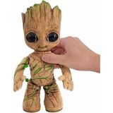 Marvel Groot Sesli ve Hareketli Pelüş Figür - 0