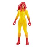 Marvel Hasbro Legends Serisi 9,5 cm Büyük Retro 375 Collection Marvel's Firestar Aksiyon Figürü, 4 Yaşından Büyük Çocuklar için Oyuncak, Multi, F3822
