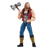 Marvel Hasbro Legends Thor: Love and Thunder 15 cm büyüklüğünde Ravager Thor aksiyon figürü, 1 aksesuar, 1 adet A figürü Element F1408 Multi