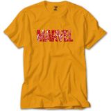 Marvel Heroes In Post 3 Sarı Tişört - XS