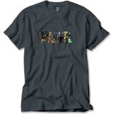 Marvel Heroes In Post Füme Tişört Liyada