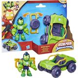 Marvel Iron Man And His Awesome Friends Iron Hulk Aksiyon Figürü ve Oyuncak Araç