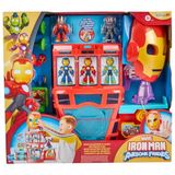 Marvel Iron Man And His Awesome Friends Iron Quarters Oyun Seti G1259