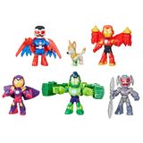 Marvel Iron Man and his Awesome Friends Zırhlı Avengers Paketi Aksiyon Figürü Seti