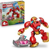 Marvel Iron Man ve Muhteşem Arkadaşları Ultron Iron Man'e Karşı 11209-4 Yaş ve Üzeri Çocuklar Için 2 Minifigür Içeren Yaratıcı Oyuncak Yapım Seti, Çocuklar Için Hediye Fikri (96 Parça)