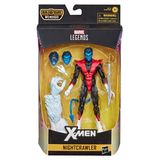 Marvel Klasik Hasbro Legends Serisi 15,24 cm Koleksiyon Aksiyon Figürü Nightcrawler Oyuncak (X-Men/X-Force Koleksiyonu) – Wendigo Build-A-Figure Parçası ile, Kahverengi/A
