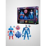 Marvel Legends Gamerverse Captain America vs Venom (Retro Video Game) İkili Aksiyon Figür Seti