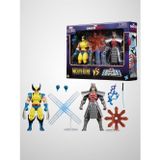 Marvel Legends Gamerverse Wolverine vs Silver Samurai (Retro Video Game) İkili Figür