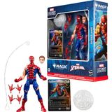 Marvel Legends Magic: The Gathering Battle-Damaged Spider-Man Aksiyon Figürü - Standart