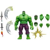 Marvel Legends Maximum Series Hulk, Deluxe Hulk Comics Koleksiyonluk 15,5 cm Ölçekli Aksiyon Figürü İnanılmaz Eklemli ve Çarpma Aksesuarları