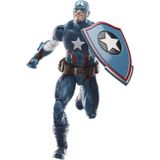 Marvel Legends Serisi Captain America Secret Empire Özel Koleksiyon Aksiyon Figürü Kalkanlı