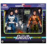 Marvel Legends Serisi Gamerverse Punisher & Nick Fury, Retro Video Oyunundan Esinlenen Koleksiyonluk 15 cm Aksiyon Figürleri