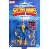 Marvel Legends Serisi Gizli Savaşlar Yılanı, Retro Çizgi Roman Koleksiyonluk 6 Inç Aksiyon Figürü Mercek Kalkanı ile - (DipCamo)Charcoal-White